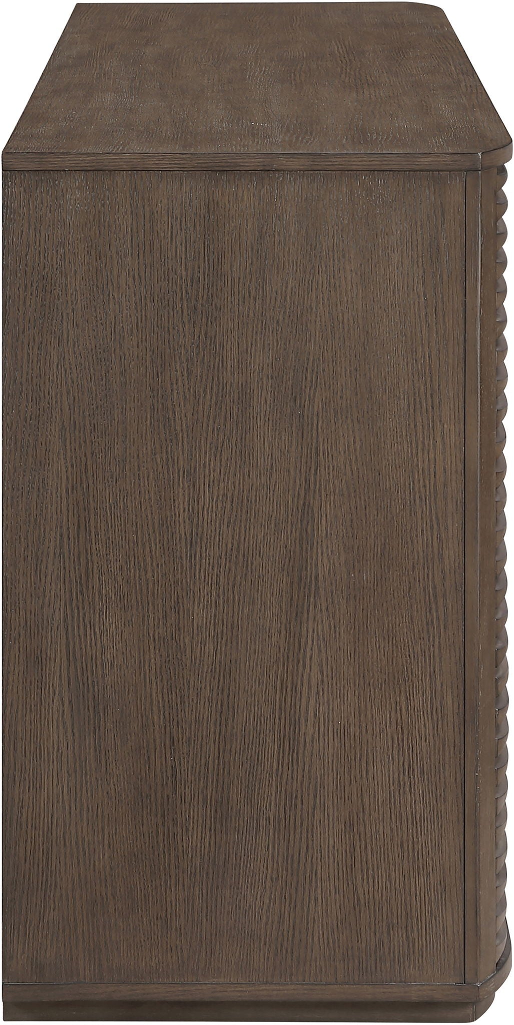 Morino - Oak Veneer And Solid Wood Dresser - Brown