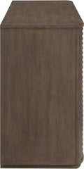 Morino - Oak Veneer And Solid Wood Dresser - Brown