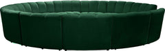 Infinity - 12 Piece Velvet Modular Sectional