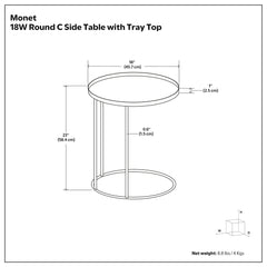 Monet - Metal Table