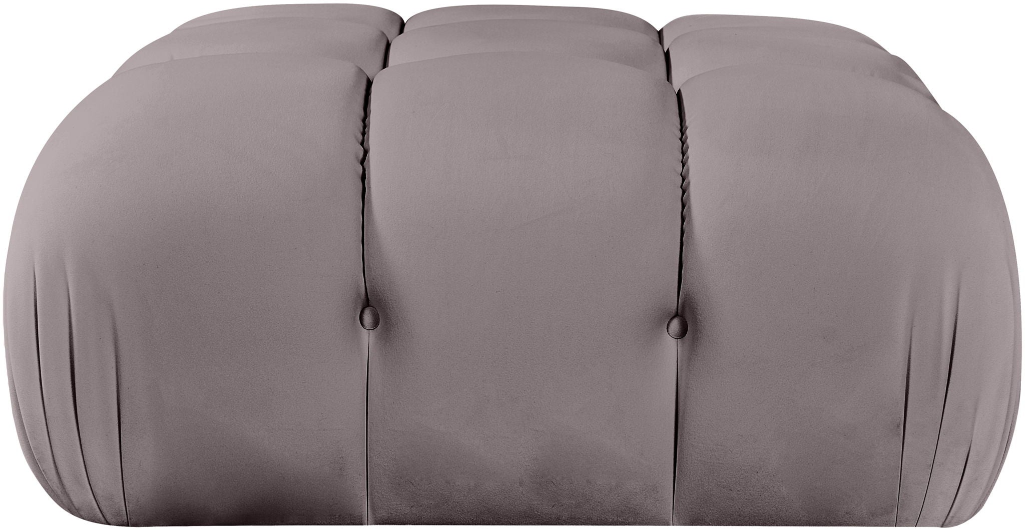 Orin - Velvet Performance Fabric Upholstered Modular Ottoman