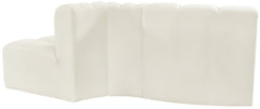 Arc - Velvet 3 Piece Modular Sofa