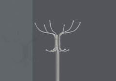 Coat Rack, Hall Tree, Free Standing, 12 Hooks, Entryway, 70"H, Umbrella Holder, Contemporary & Modern