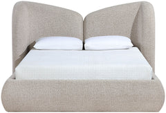 Elowen - Chenille Fabric Upholstered Bed