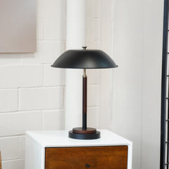Cosmiclume - Umbrella Shaped Table Lamp 110V - Black