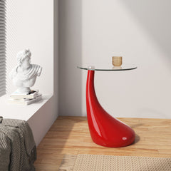 Lava - Accent Table With Curved Base
