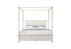 Malmo - King Poster Bed - Oak