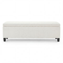 Upholstered Storage Ottoman Bench
