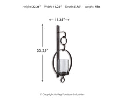 Ogaleesha - Brown - Wall Sconce