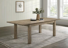 Cardova - 87" Solid Wood Extension Dining Table - Vineyard Oak