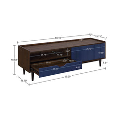 Duane - Fluted TV Stand