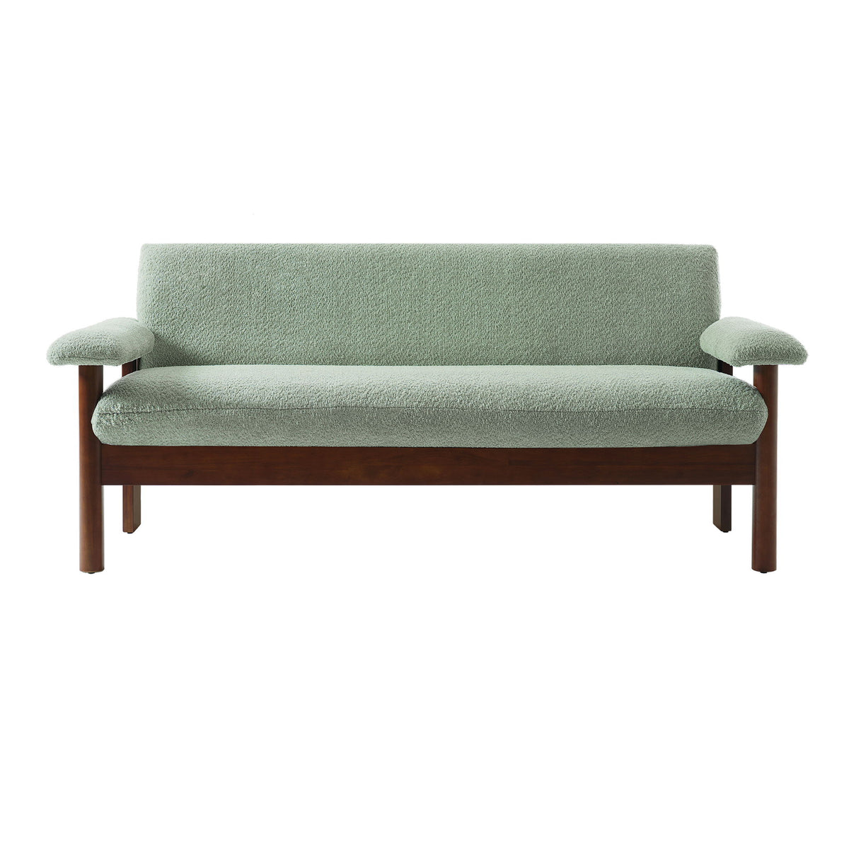Loveseat Sofa 2 Seater Couch With Armrest Pillows