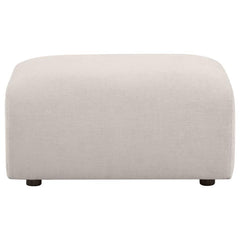 Burnett - Chenille Upholstered Ottoman