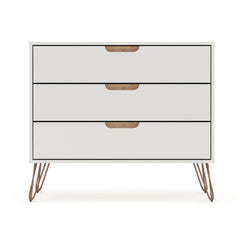 Rockefeller - 3 Drawer Dresser - Off White