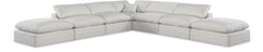Comfy - 7 Piece Linen Modular Corner Sectional