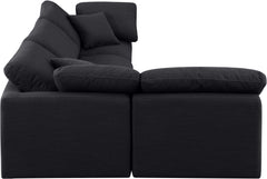 Indulge - Linen 4 Piece Modular Sectional