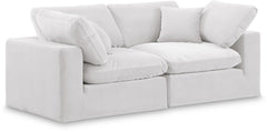 Comfy - Velvet Modular Sofa 2 Seats