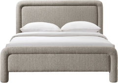 Baylor - Fabric With Interwoven Chenille Upholstered Bed