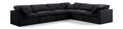 Indulge - Velvet 6 Piece Modular Corner Sectional