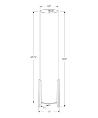 Lighting, Floor Lamp, Wood Look, Contemporary - Brown