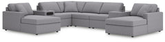Modmax - U-Shaped Sectional - Granite