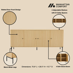 Magnolia - Sideboard - Light Oak