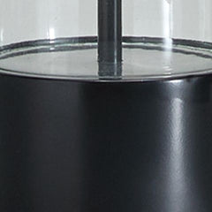 Kerrbrook - Clear / Black - Glass Table Lamp