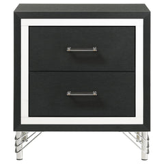 Lucia - 2-Drawer Nightstand - White