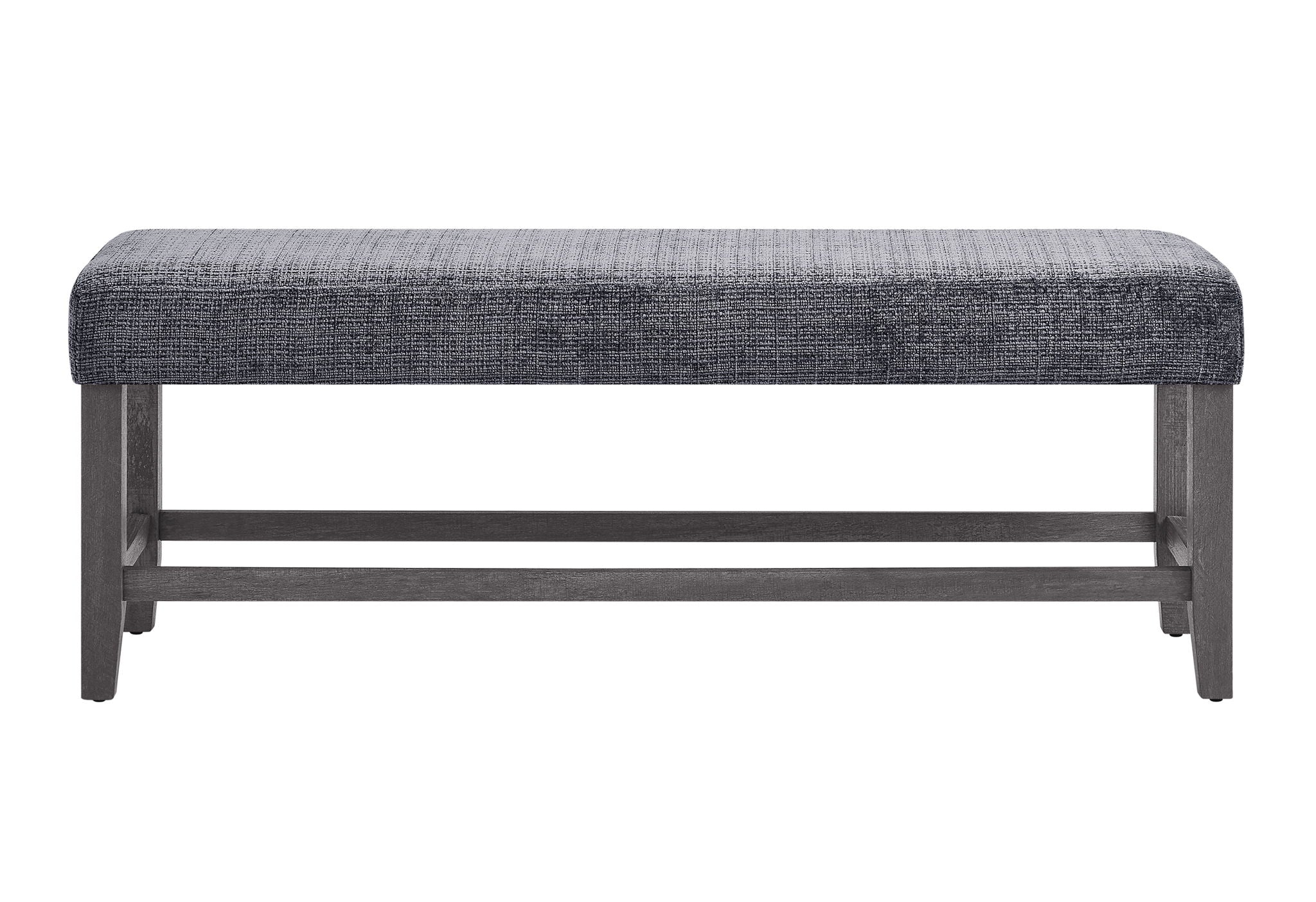 D8030DT - Dining Table Bench - Black / Brown