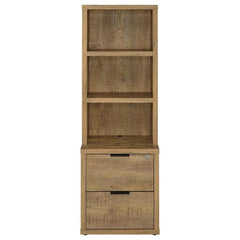 Westpark - 3-Shelf Bookcase USB And Lockable Drawer