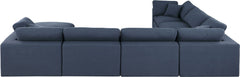 Comfy - 7 Piece Linen Modular Sectional With Chaise