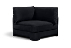Hammond - Velvet Performance Fabric Upholstered Corner Chair