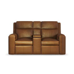 Wyatt - Power Reclining Loveseat With Console & Power Headrests & Lumbar
