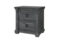 Rowan & Tatum - Nightstand - Gray