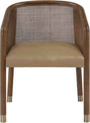 Sylvan - Vegan Leather Dining Chair (Set of 2) - Brown Frame