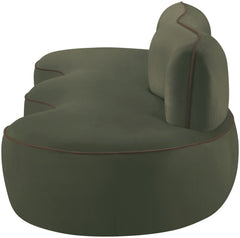 Swerve - Velvet 101" Upholstered Sofa