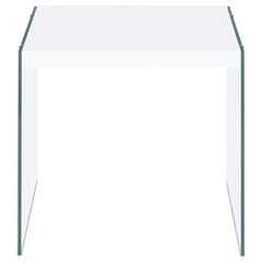 Opal - Rectangular Glass Frame Table