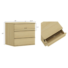 Molly - Nightstand - Oak