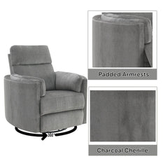 Sagen - Glider Recliner With Swivel