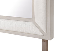 Clara - Upholstered Mirror - Beige