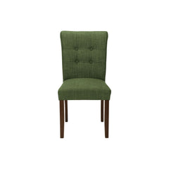 Modern Compact Design Upholstered Dining Chair (Set of 2)