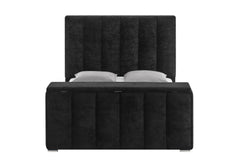 Serenity - 5 Piece King Bedroom Set - Black / Dark Gray