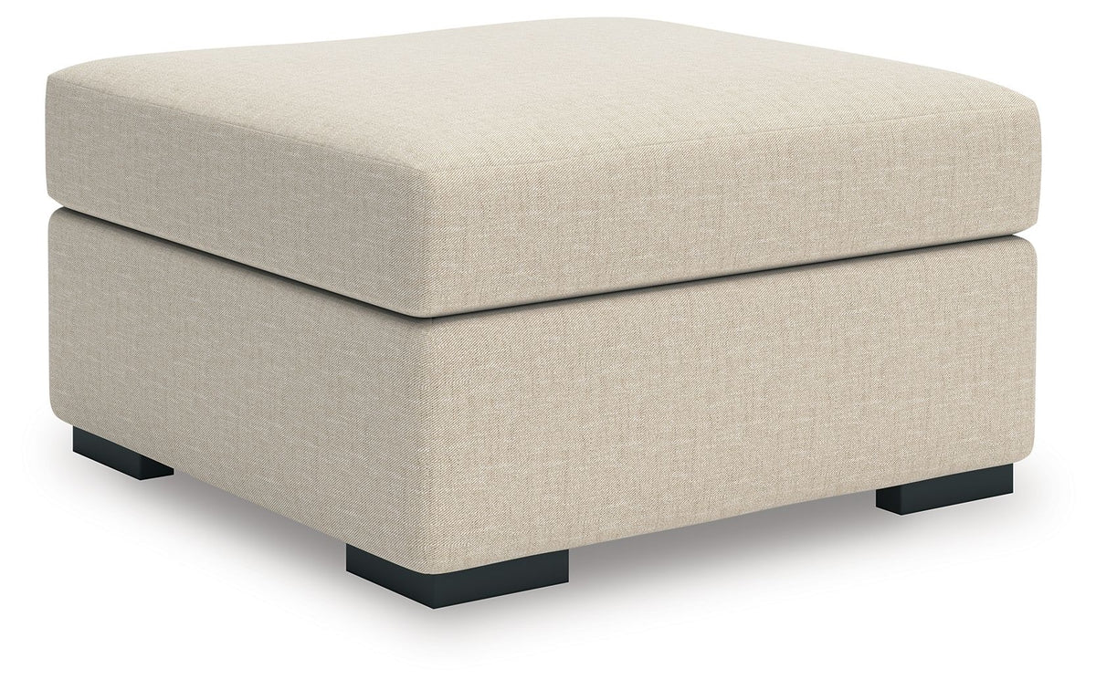 LadyMae - Twill - Oversized Accent Ottoman