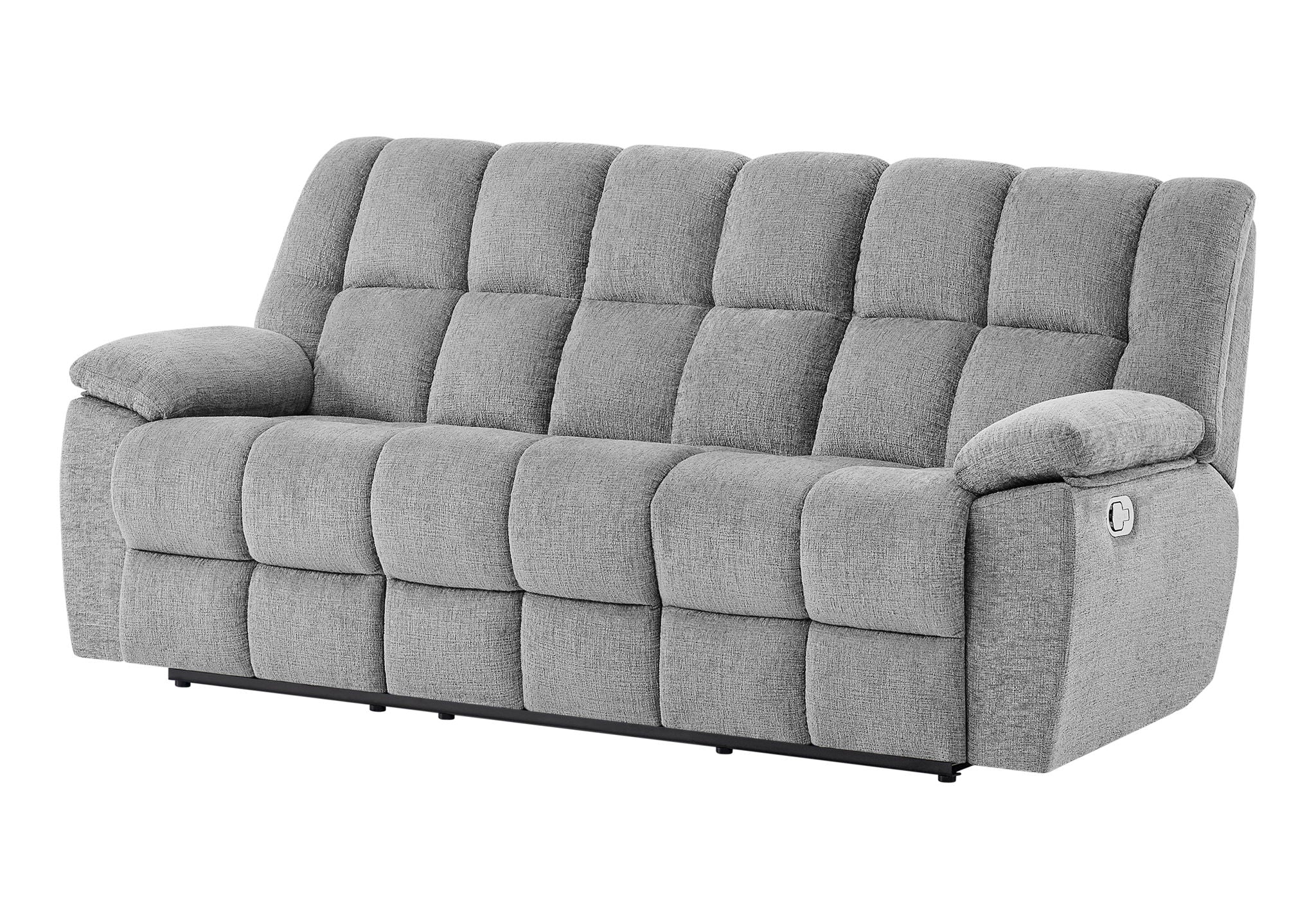 U6000 - Reclining Sofa - Smoke