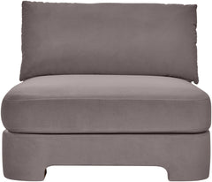 Hammond - Velvet Performance Fabric Upholstered Armless Chair