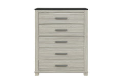 Ashley - 5 Piece Full Bedroom Set - Brown
