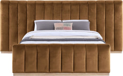 Amara - Velvet Upholstered Bed