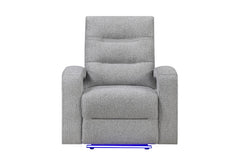 U6611 - 15 Power Reclining Sofa / Power Console Reclining Loveseat - Dark Gray