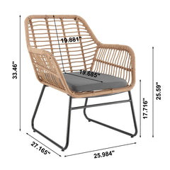 Antibes - 4 Piece Outdoor Conversation Set