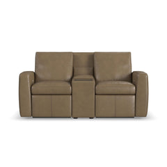 Aria - Power Reclining Loveseat With Console